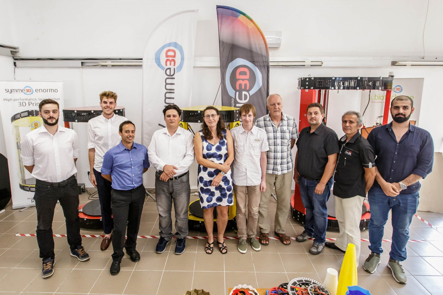 Teilnehmer am Meeting des Förderprojektes 3D Pivot