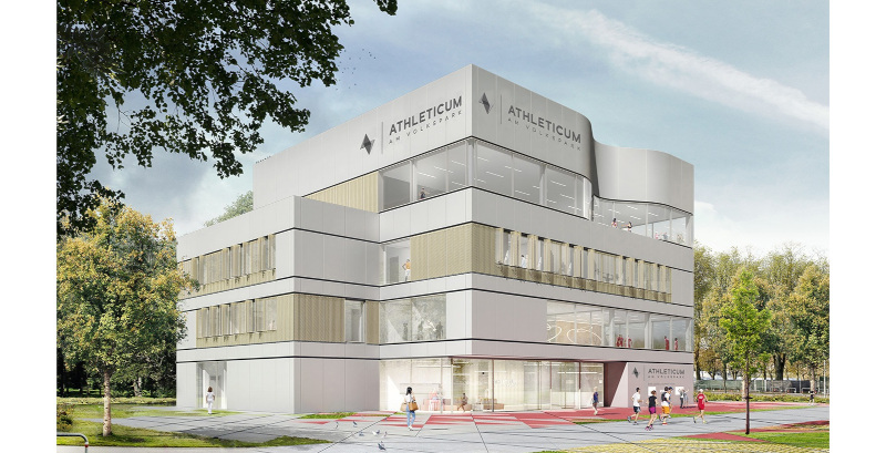 Raumlufttemperaturen mittels Stroemungssimulation im "Athletikum am Volkspark" durch die ASD GmbH